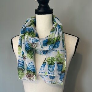 Garden Herb Plants Plant Lady Mom Summer Scarf